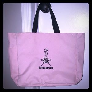Bridesmaid tote bag
